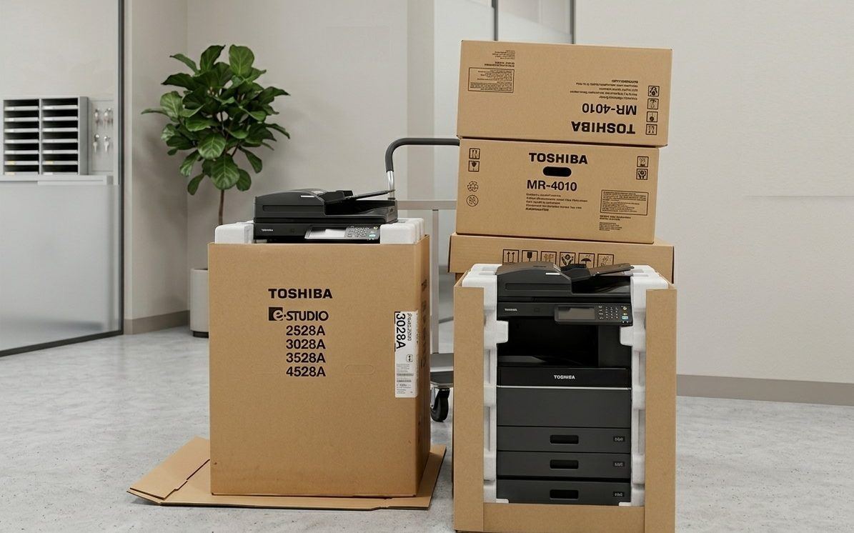 New Toshiba e-STUDIO multifunction printers and boxed document feeders